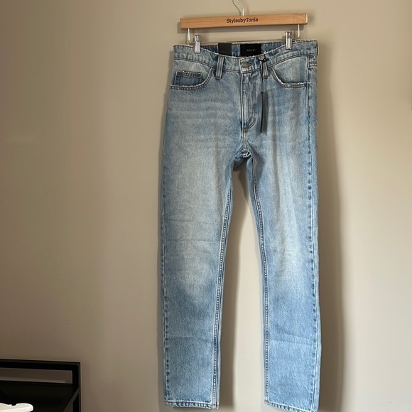 Rollas Jeans Mens Relaxo Relaxed Fit Jean Original Stone Mid Rise Sz 32 NEW - Picture 3 of 11